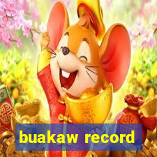 buakaw record